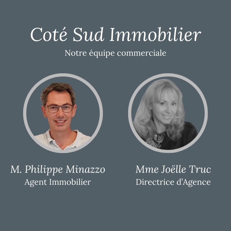 Côté Sud Immobilier - Notre équipe commerciale